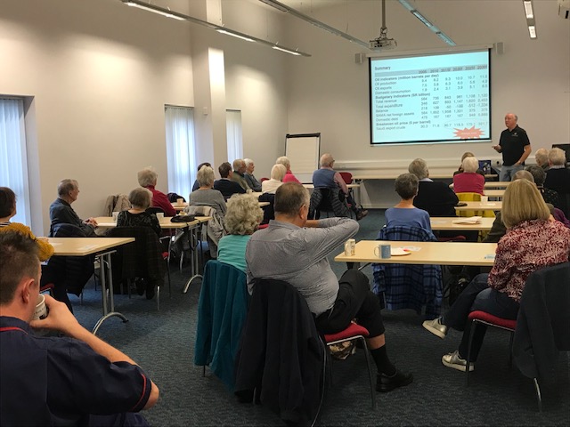 On Tuesday 16th November 2021, we enjoyed our second live session this year at the Shropshire Conference centre.