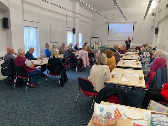 JOE PENFOLD, ENGAGEMENT RANGER AT SHROPSHIRE HILLS NATURAL LANDSCAPE SHARED HIS TOP 5 HERITAGE PLACES IN THE SHROPSHIRE HILLS AS WELL AS A WEALTH OF INFORMATION ON WHY THIS IS A SPECIAL AREA.